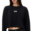 Blusa Manga Longa Vans Flying V Ls Relax Crop Black-V4708700100001- -2-
